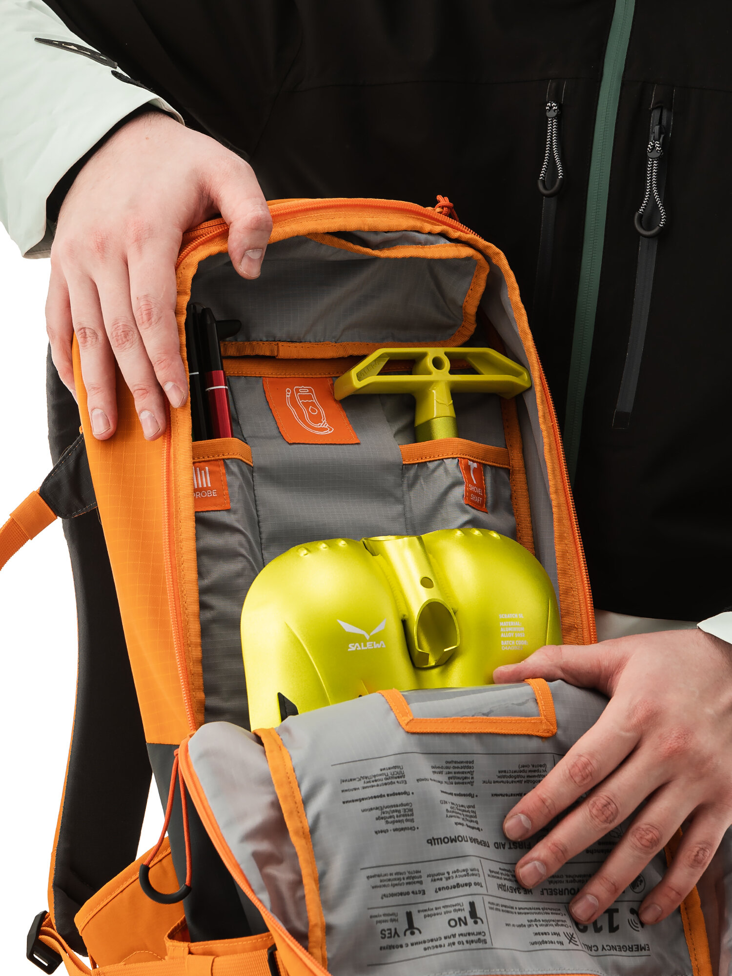 Рюкзак Kanrock Pow Pow 20L Tangerine orange 3