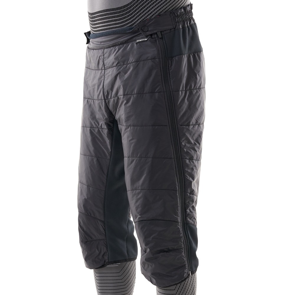 Термошорты-самосбросы удлиненные WARMLAYER ZIP Вlack