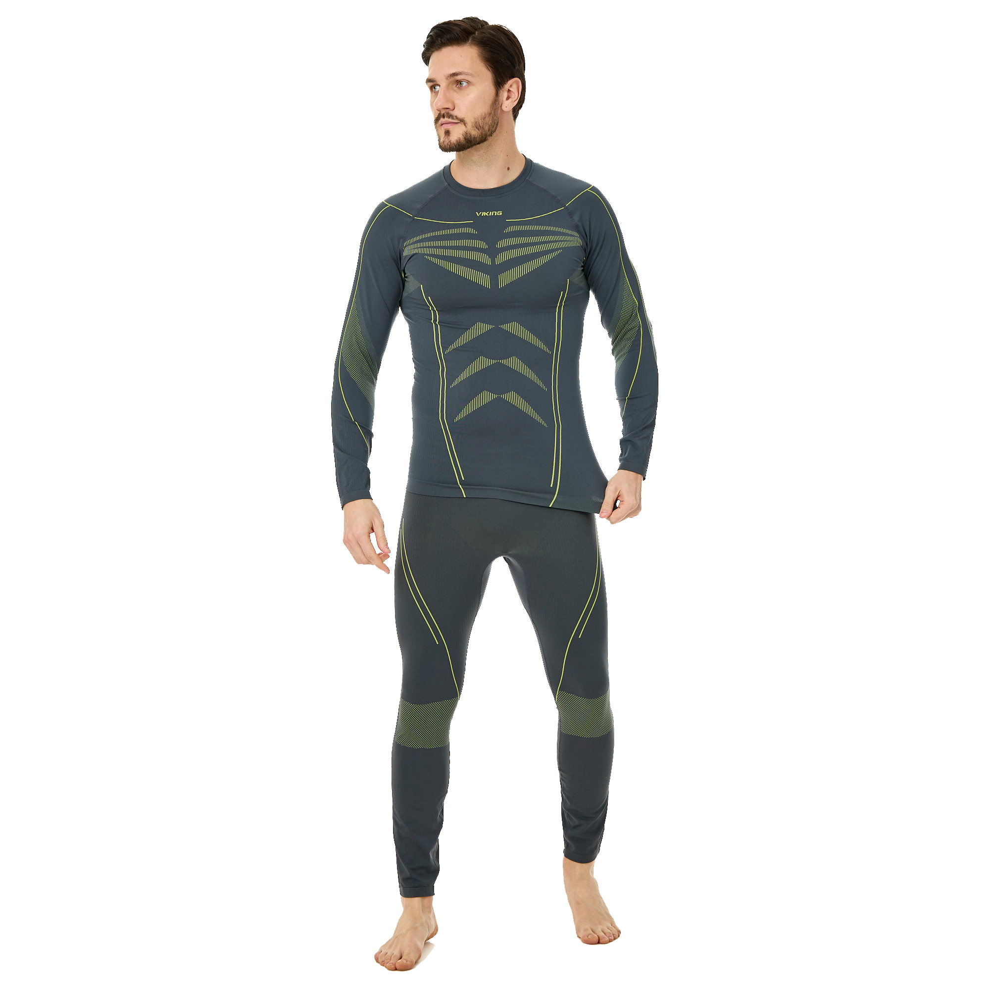 Термобелье VIKING Rocket Dark Grey Lime